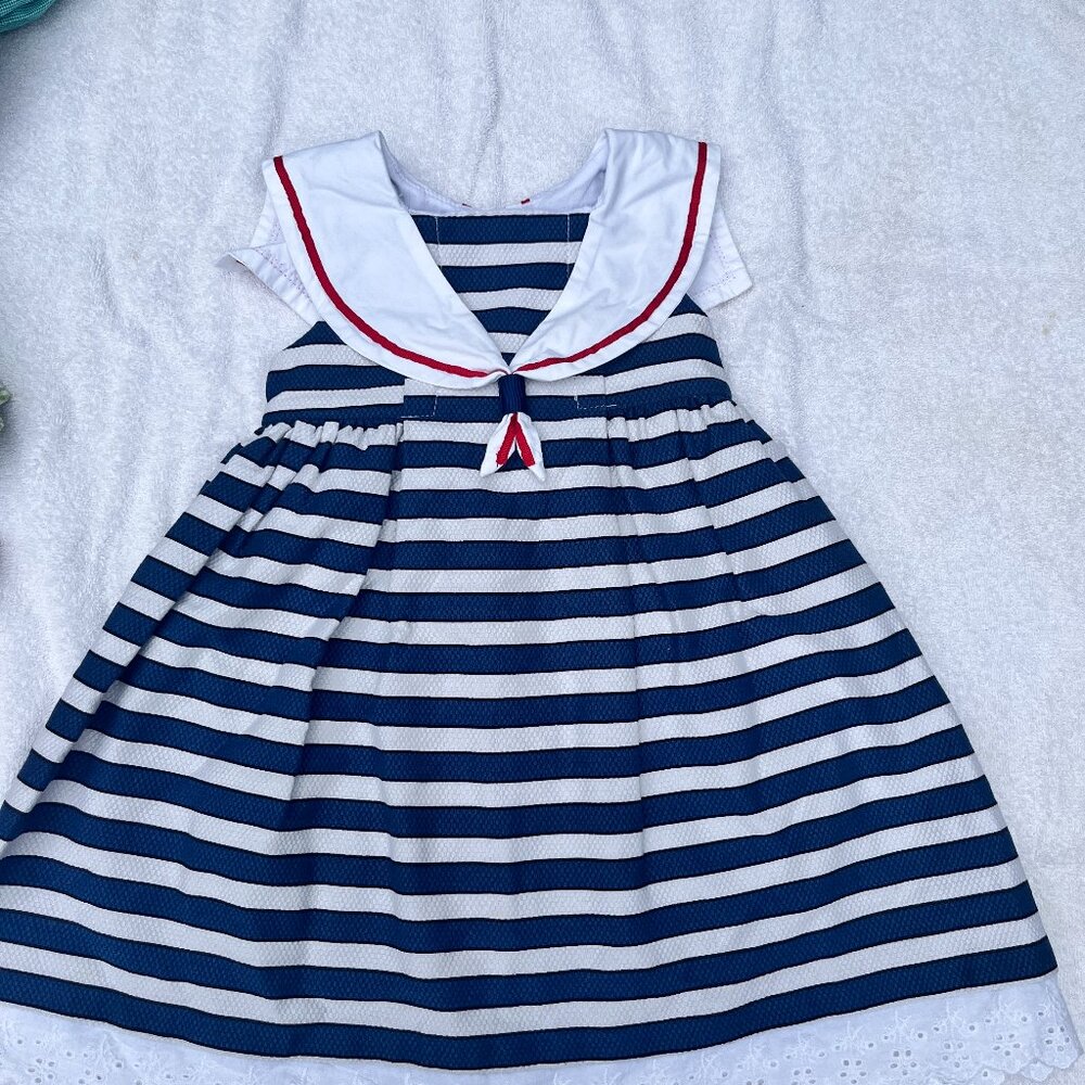 Pippa & Julie sailor dress 2T